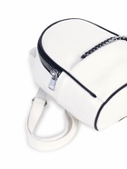 Рюкзак-мини женский на молнии, с карманом, размер 21×12×27 см, белый - Фото 7