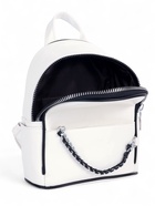 Рюкзак-мини женский на молнии, с карманом, размер 21×12×27 см, белый - Фото 10