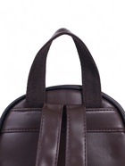 Рюкзак-мини женский на молнии, с карманом, размер 21×12×27 см, коричневый - Фото 5