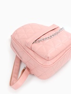 Рюкзак женский на молнии, с карманами, размер 24×12×30 см, розовый - Фото 5