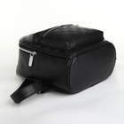 Рюкзак-мини женский Xenia на молнии, с карманами, чёрный - Фото 3