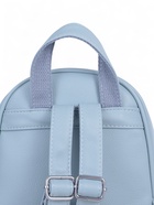 Рюкзак-мини женский на молнии, с карманом, размер 22×14×26 см, голубой - Фото 5