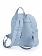 Рюкзак-мини женский на молнии, с карманом, размер 22×14×26 см, голубой - Фото 8