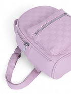 Рюкзак-мини женский на молнии, с карманом, размер 22×14×26 см, сиреневый - Фото 7