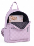 Рюкзак-мини женский на молнии, с карманом, размер 22×14×26 см, сиреневый - Фото 11