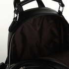 Рюкзак женский на молнии, цвет чёрный - Фото 4