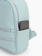 Рюкзак-мини женский на молнии, с карманом, размер 22×12×25 см, голубой - Фото 7