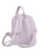 Рюкзак-мини женский на молнии, с карманом, размер 22×12×25 см, бежевый - Фото 8