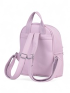 Рюкзак-мини женский на молнии, с карманом, размер 22×12×25 см, розовый - Фото 9