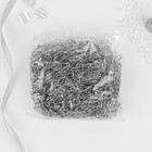 Булавки с круглым концом, 22 мм, 1000 шт, цвет серебряный - Фото 2
