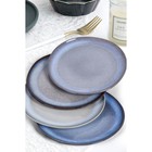 Набор тарелок Arya Home Terra Cotta, d=27 см, 4 шт, цвет бирюзовый - Фото 1