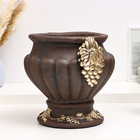 Фигурное кашпо "Старинная ваза" 26,5х32х26,5 - Фото 3