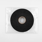 Лента клеевая нитепрошивная по косой, 10 мм × 100 м, цвет чёрный - фото 9657027