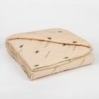Одеяло всесезонное Адамас "Верблюжья шерсть", размер 172х205 ± 5 см, 200гр/м2, чехол тик - Фото 1