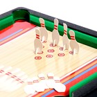 Настольный бильярд «6 в 1: бильярд, стикбол, стикбоулинг, стик гольф, фингербол», от 2 игроков, 5+ - Фото 3