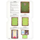 Настольный бильярд «6 в 1: бильярд, стикбол, стикбоулинг, стик гольф, фингербол», от 2 игроков, 5+ - Фото 10