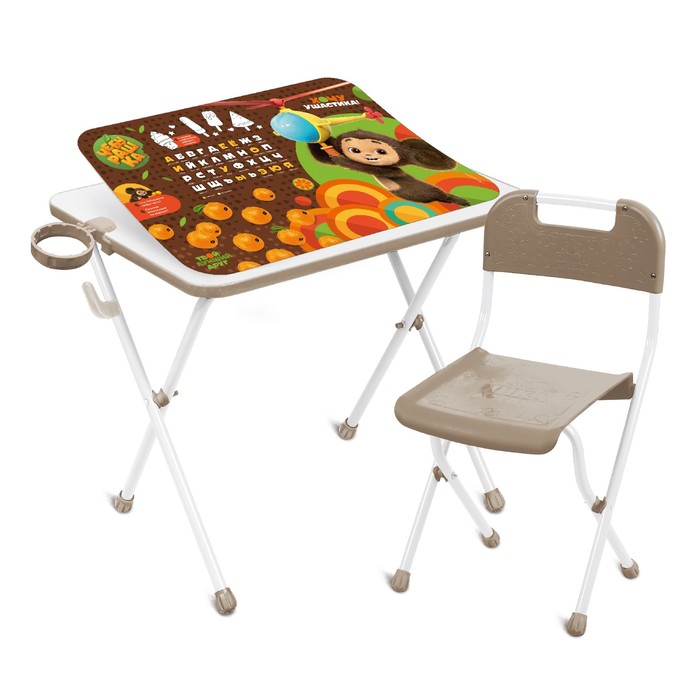 Комплект детской мебели «Чебурашка», стол, стул - фото 1896411251
