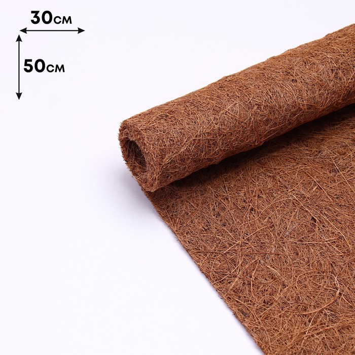 Коврик из кокосового волокна, 50×30 см - Фото 1