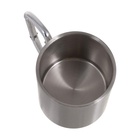 Кружка туристическая с карабином «Лучший папа в мире», 300 мл - Фото 3