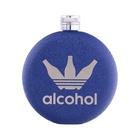 Фляжка Alcohol, нержавеющая сталь, круглая, 150 мл, 5 oz - Фото 2