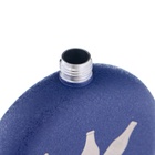 Фляжка Alcohol, нержавеющая сталь, круглая, 150 мл, 5 oz - Фото 6