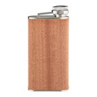 Фляжка Мастер К, 270 мл, подарочная, армейская, 9 oz, нержавеющая сталь, коричневая - Фото 2