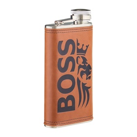 Фляжка BOSS, нержавеющая сталь, 270 мл, 9 oz
