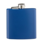 Фляжка Мастер К, 180 мл, подарочная, армейская, 6 oz, нержавеющая сталь, синяя - Фото 2
