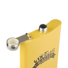 Фляжка «Мастер на все руки», нержавеющая сталь, 240 мл, 8 oz - Фото 5