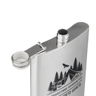 Фляжка «Путешествие начинается», нержавеющая сталь, 240 мл, 8 oz - Фото 6