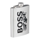 Фляжка BOSS, нержавеющая сталь, 240 мл, 8 oz - Фото 2