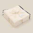 Набор салфеток SL HOME: Black Frame "Айвори" 30х30 см - 3 шт., 100% хлопок, 470 г/м2 - фото 47190315