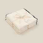 Набор салфеток SL HOME: Black Frame "Айвори" 30х30 см - 3 шт., 100% хлопок, 470 г/м2 - фото 47190316