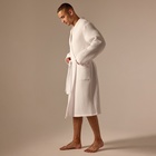 Халат вафельный мужской SL HOME: Boho «Блан де Блан», размер S, хлопок 100%, белый - Фото 7