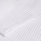 Халат вафельный мужской SL HOME: Boho «Блан де Блан», размер S, хлопок 100%, белый - Фото 10