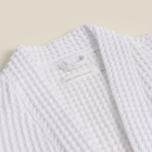 Халат вафельный мужской SL HOME: Boho «Блан де Блан», размер L, хлопок 100%, белый - Фото 9