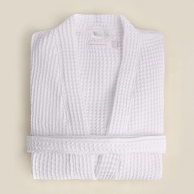 Халат вафельный женский SL HOME: Boho «Блан де Блан», размер 44-46, белый 10091593