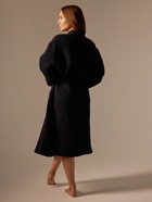 Халат вафельный женский SL HOME: Boho «Дарк Маре», размер 48-50, чёрный - Фото 7