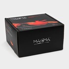 Сковорода-тажин Magma, 2.1 л, d=28 см, h=6.5 см, чугун, эмалированное покрытие, красная - Фото 9