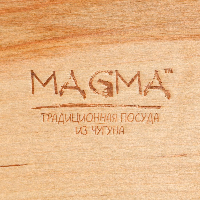 Сковорода чугунная Magma «Ханой», 23×13,5×3,5 см - фото 1906694963