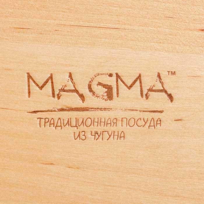 Сковорода чугунная Magma «Далат», 18×12×3 см - фото 1906694994