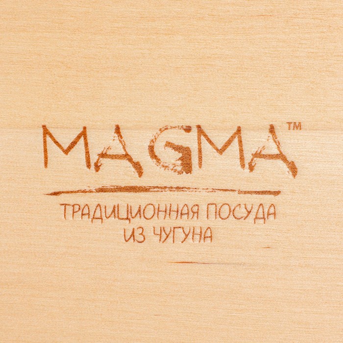 Сковорода-гриль чугунная Magma «Осан», 24×18×4 см