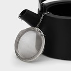 Чайник Magma «Сайгон», 1.1 л, чугун, с ситом, с эмалированным покрытием внутри, индукция, чугун, чёрный - Фото 5