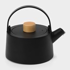 Чайник Magma «Сайгон», 1.1 л, чугун, с ситом, с эмалированным покрытием внутри, индукция, чугун, чёрный - Фото 9