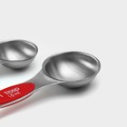 Набор мерных ложек Доляна, 6 шт.: 0.62/1.25/2.5/5/7.5/15 мл, на магните - Фото 6