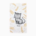 Кухонное полотенце «Доляна» Meow, 35×60 см, 100% хлопок, 160 г/м² - Фото 4