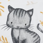 Кухонное полотенце «Доляна» Meow, 35×60 см, 100% хлопок, 160 г/м² - Фото 5