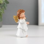Сувенир полистоун "Девочка-ангел с золотыми крыльями" МИКС 3,3х5х8,3 см - Фото 4