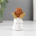 Сувенир полистоун "Девочка-ангел с золотыми крыльями" МИКС 3,3х5х8,3 см - Фото 5