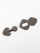 Декоративная застёжка, 6.3×2.8 см, цвет чёрный - Фото 4